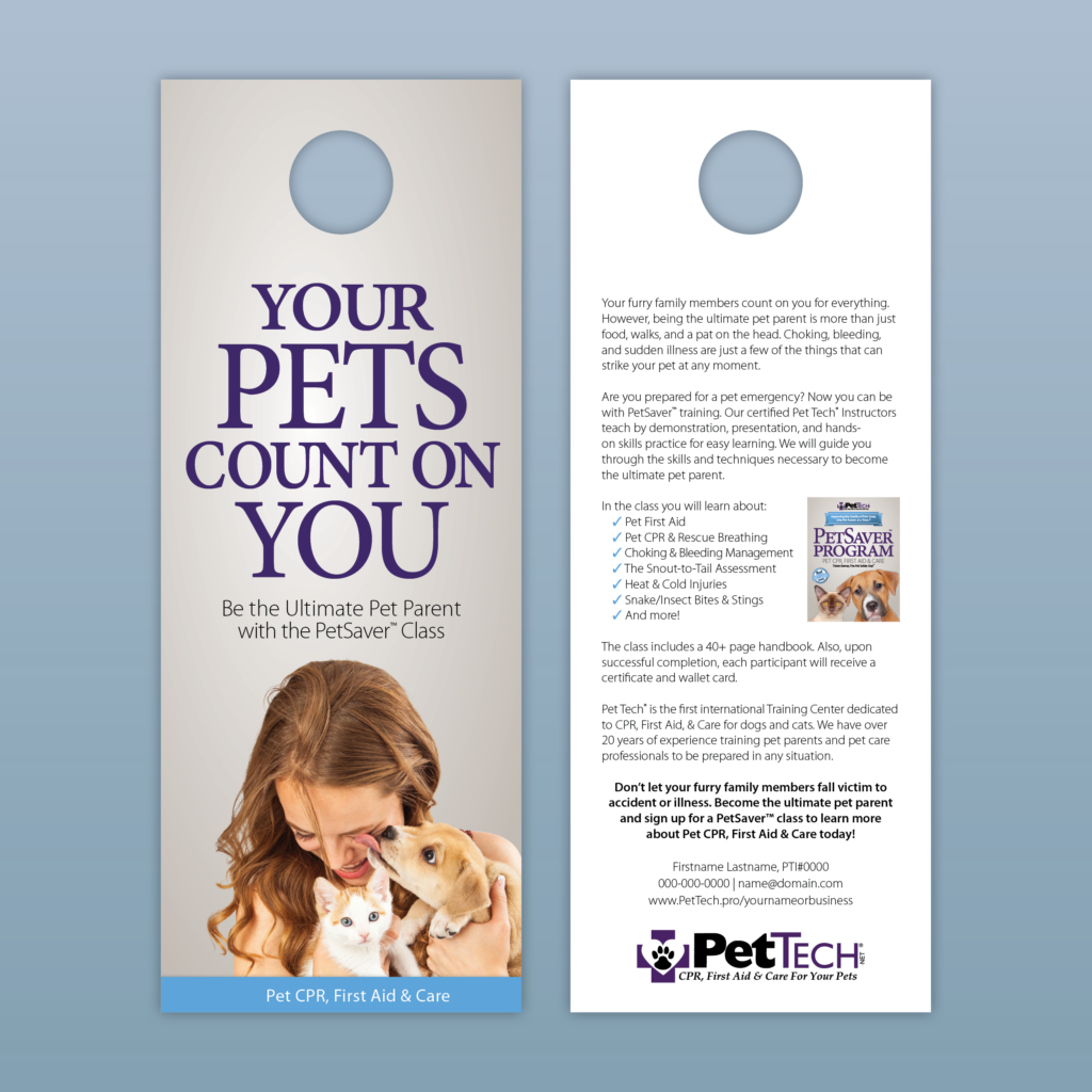 petsaver-door-hangers-pet-tech-marketing