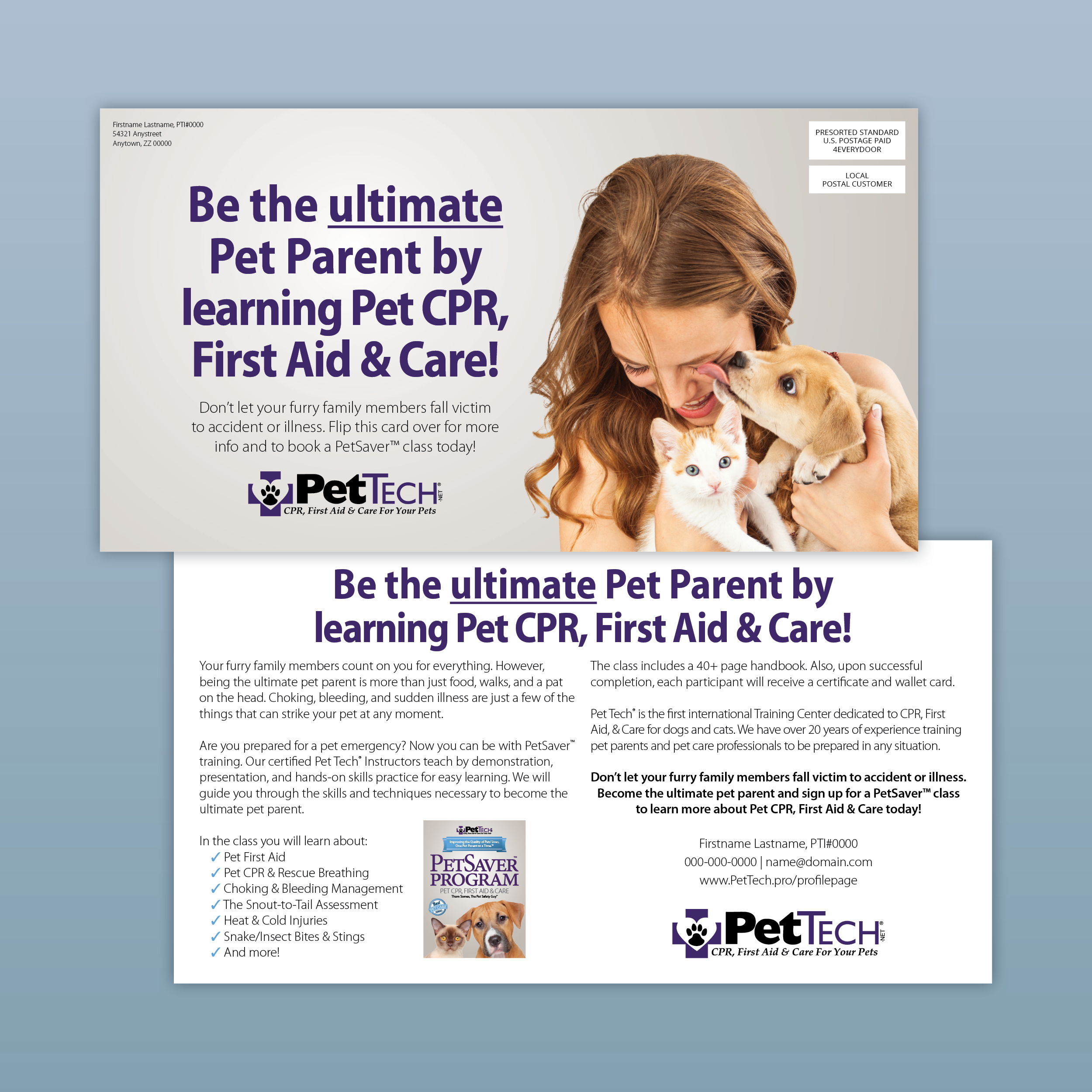 PetSaver Postcards